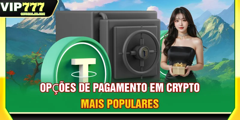 Opções de pagamento em Crypto mais populares